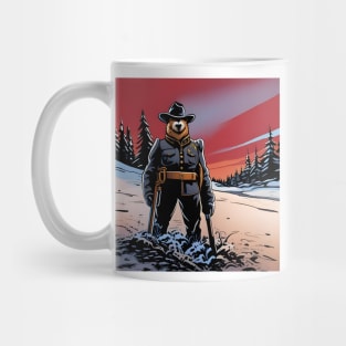 Teddy Canadian Mountie Mug